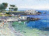 Thomas Kinkade Pacific Grove painting